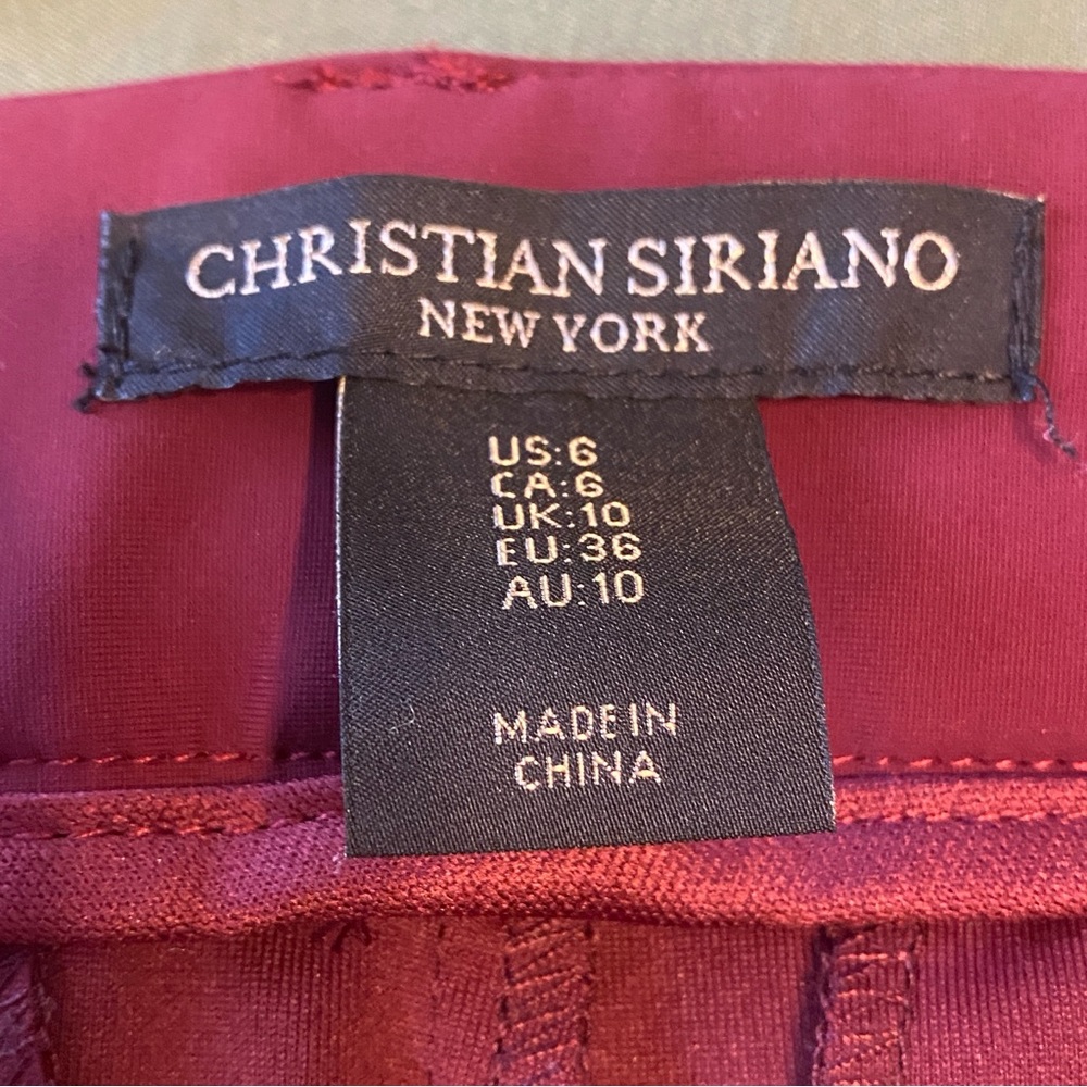 Christian Siriano Fuchsia Trousers - Picture 3 of 5